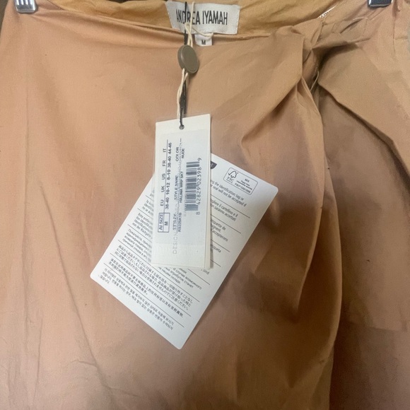 NWT ANDREA IYAMAH HALIMA WRAP SKIRT SIZE MEDIUM - Picture 4 of 5
